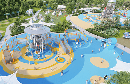 陜西榆林體育小鎮兒童樂園